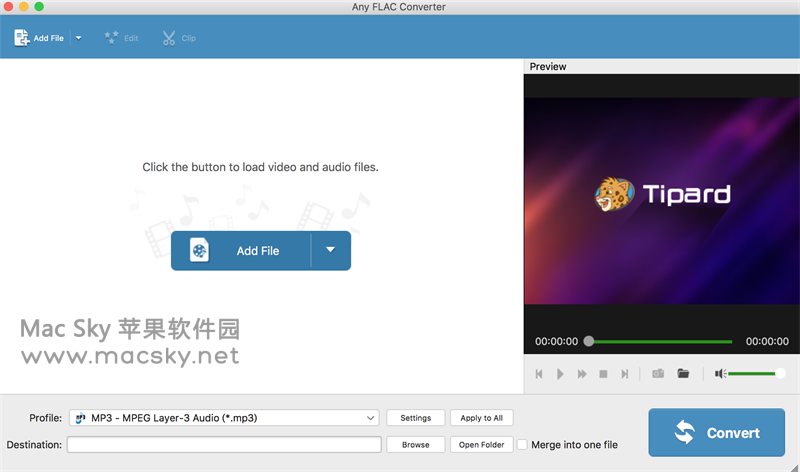苹果FLAC无损音频格式转换器 Any FLAC Converter 3.8.23