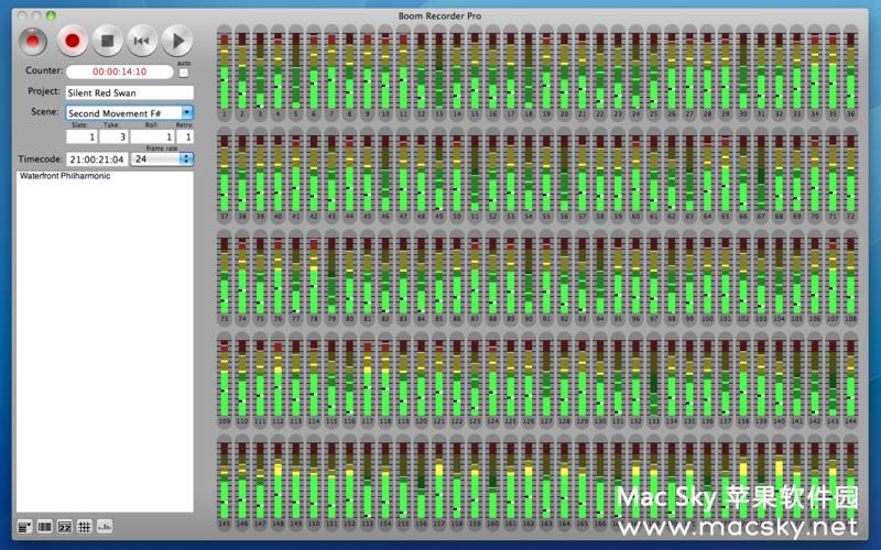 苹果强大现场录音工具 Boom Recorder Pro 8.7.0 Mac OS X