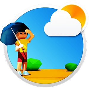 3DWeather 3.7 for Mac 破解版 漂亮3D动画天气预报软件