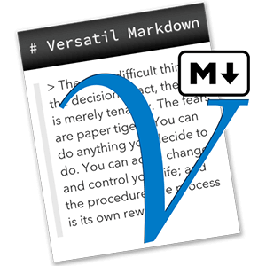 Versatil Markdown 2.1.4 for Mac 破解版 Markdown文本编辑器工具