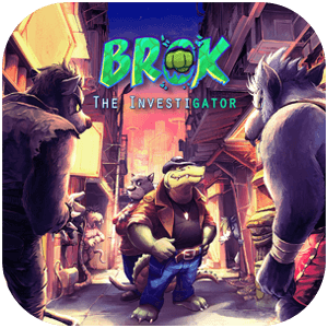 BROK the InvestiGator《鳄鱼侦探布罗格》v1.4.5.1 for Mac 中文破解版 剧情推理冒险游戏