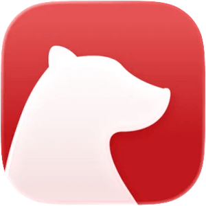 Bear 2.6.7 for Mac 熊掌记 Markdown 写作笔记软件